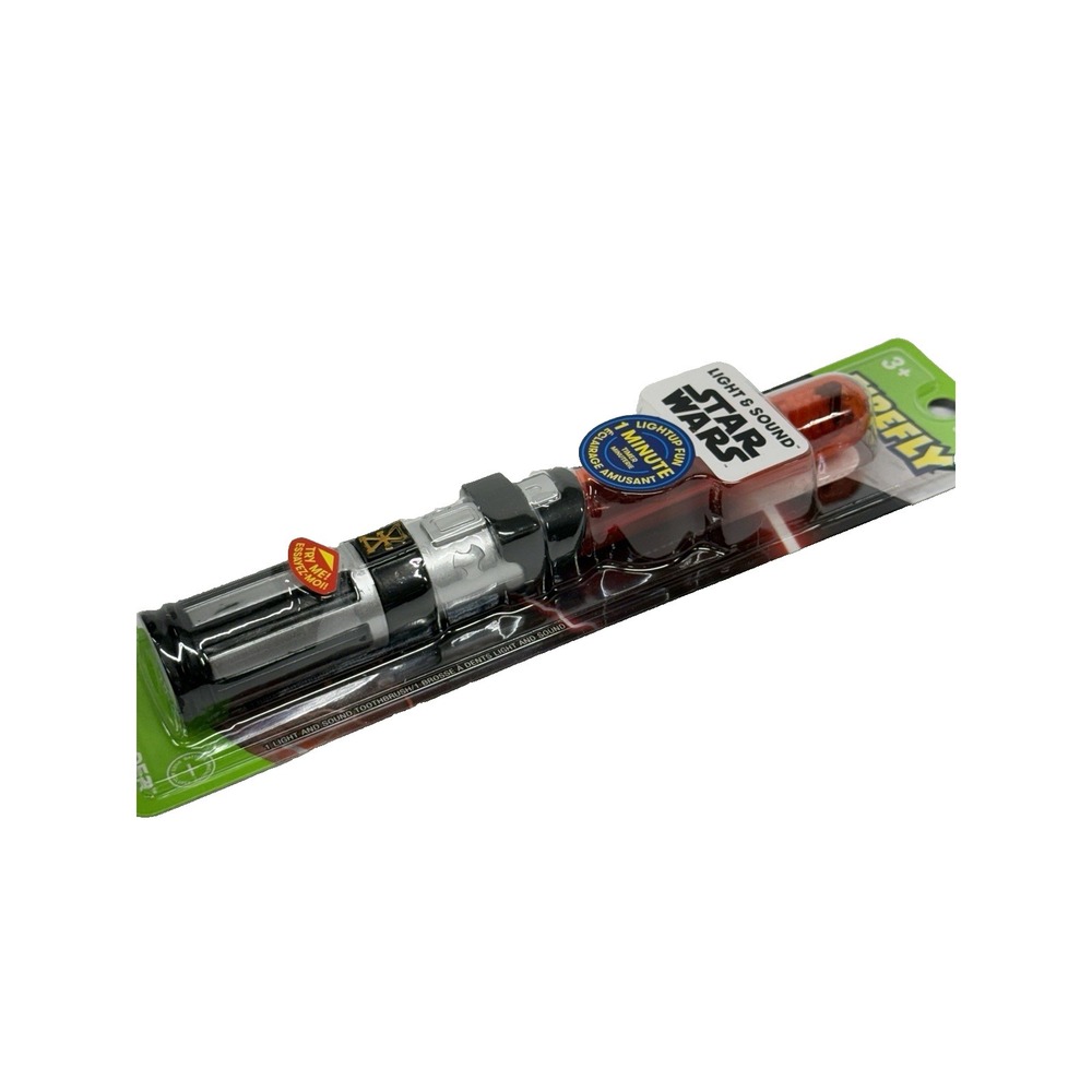 Firefly Kids Soft Toothbrush, Star Wars Lightsaber, Darth Vader Light & Sounds - Picture 9 of 9